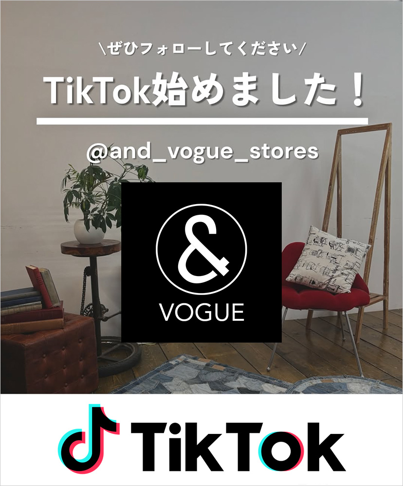 ＆VogueSTORE公式TikTok
