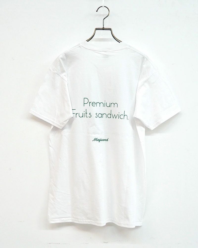 週刊少年マガジン 与田祐希 着用 Majisand マジサンド Fruit of the Loom フルーツオブザルーム コラボ Tシャツ パイナップル デザイン ユニセックス