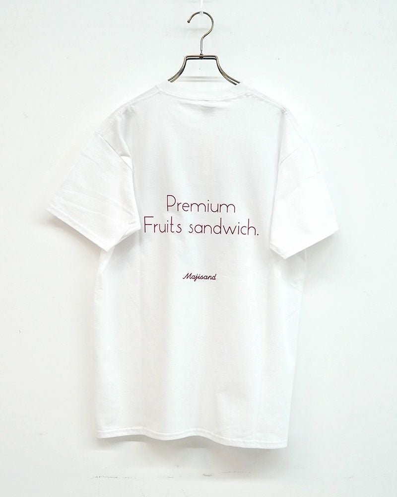 週刊少年マガジン 与田祐希 着用 Majisand マジサンド Fruit of the Loom フルーツオブザルーム コラボ Tシャツ パイナップル デザイン ユニセックス