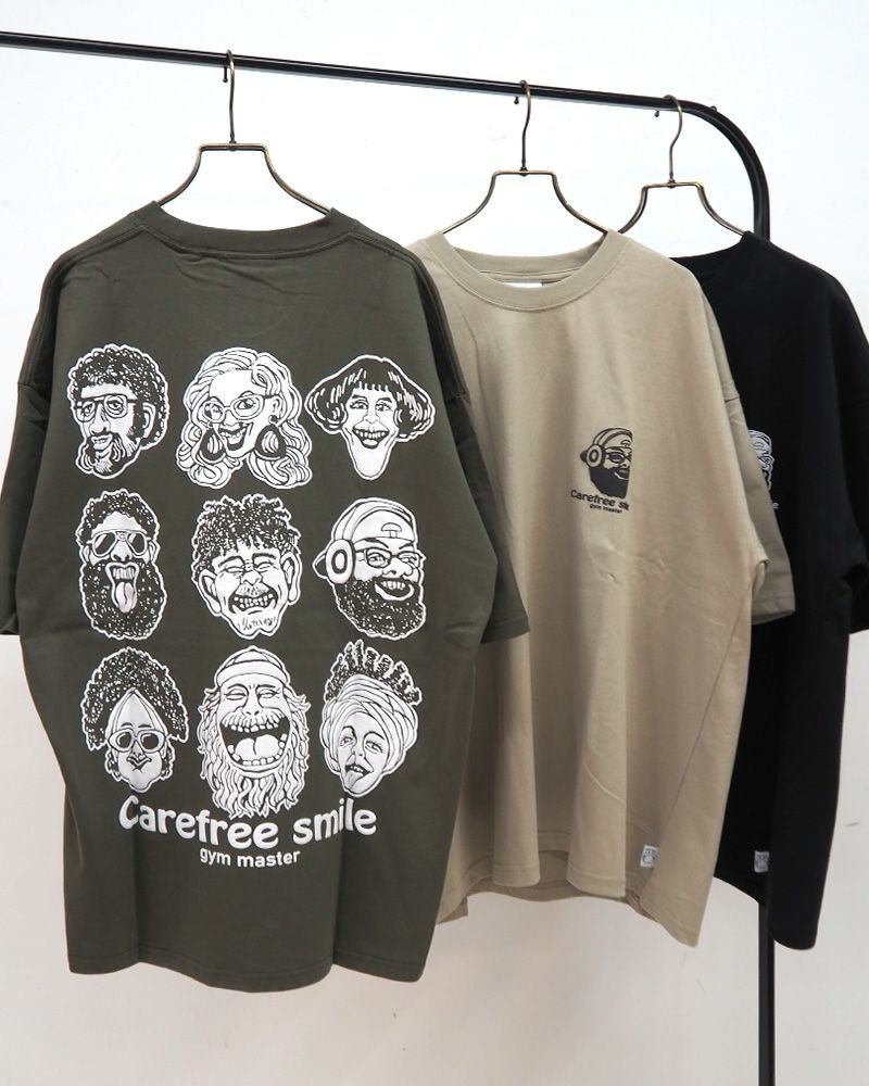 gym master carefree smile ビッグTee