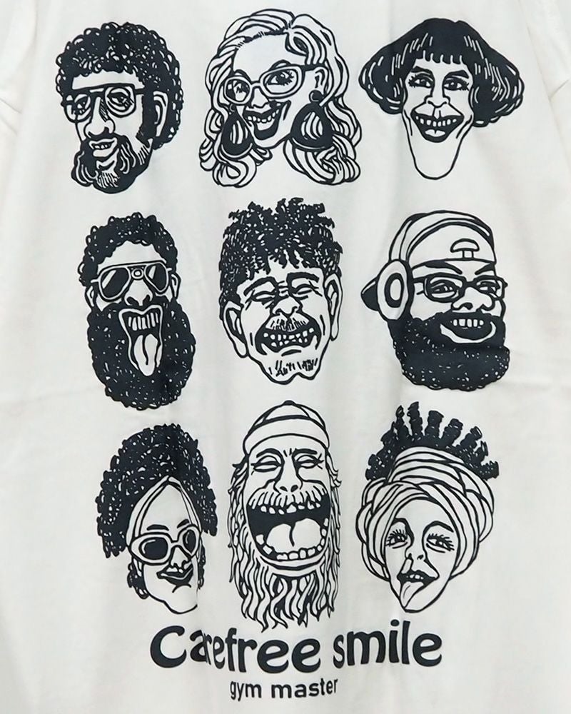 gym master carefree smile ビッグTee