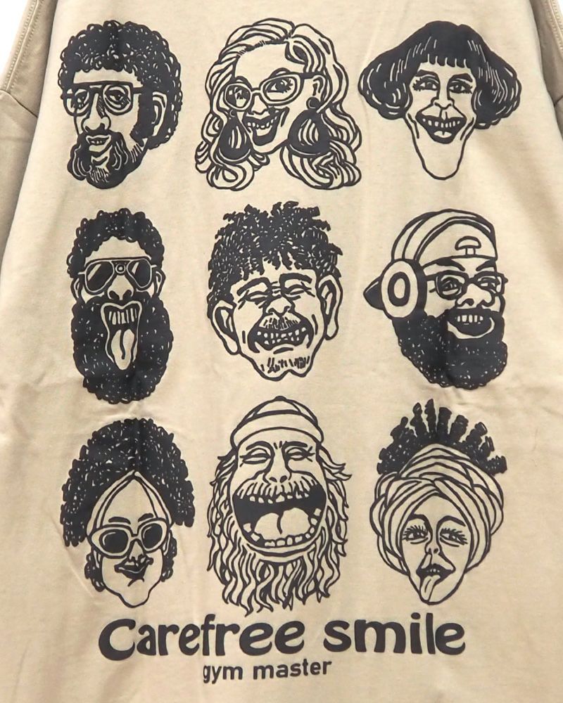 gym master carefree smile ビッグTee