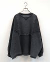 limiless ケミカル裏毛ドルマンプルオーバー