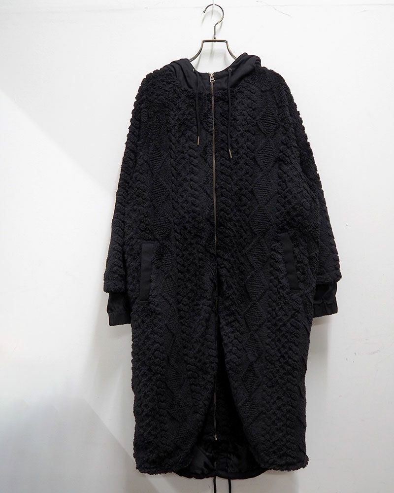 limiless 柄ボアモッズコート | &Vogue STORE
