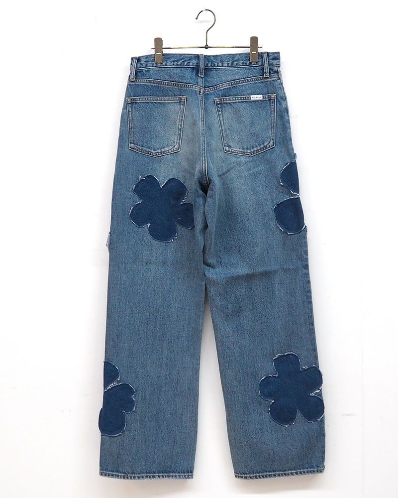 BIT BLUE フラワーパッチワークデニム | &Vogue STORE