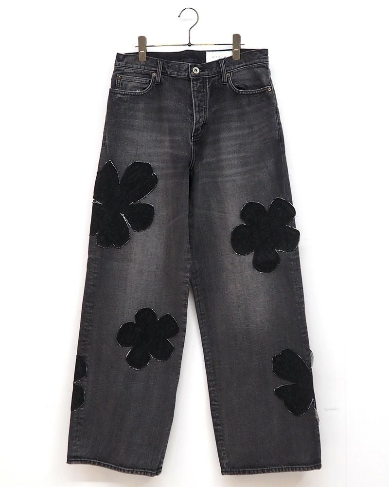 BIT BLUE フラワーパッチワークデニム | &Vogue STORE
