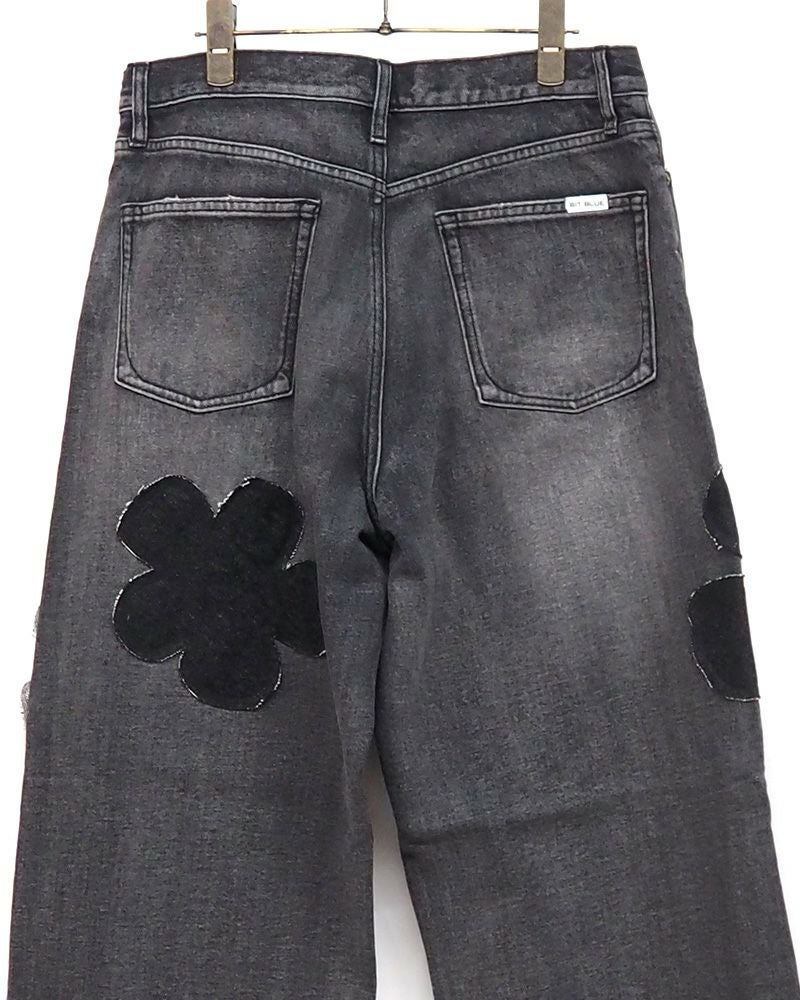 BIT BLUE フラワーパッチワークデニム | &Vogue STORE