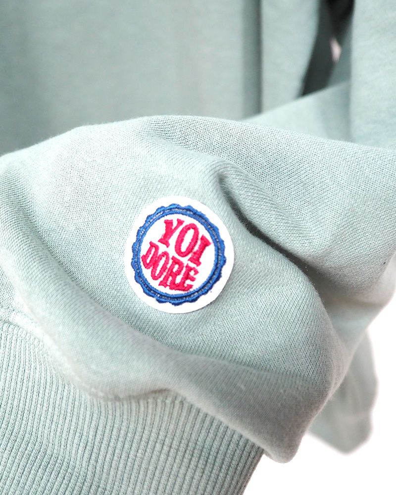 YOIDORE ヨイドレ とりあえずビール クルーネックスウェット 816601 裏毛スウェット 刺繍 ロゴ ビール デザイン ユニセックス カジュアル