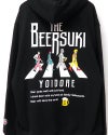YOIDORE 酔いどれ　ヨイドレ BEER パーカー スウェット バックグラフィック ビール ジョッキ プリント 酒好き カジュアル ユニセックス トップス