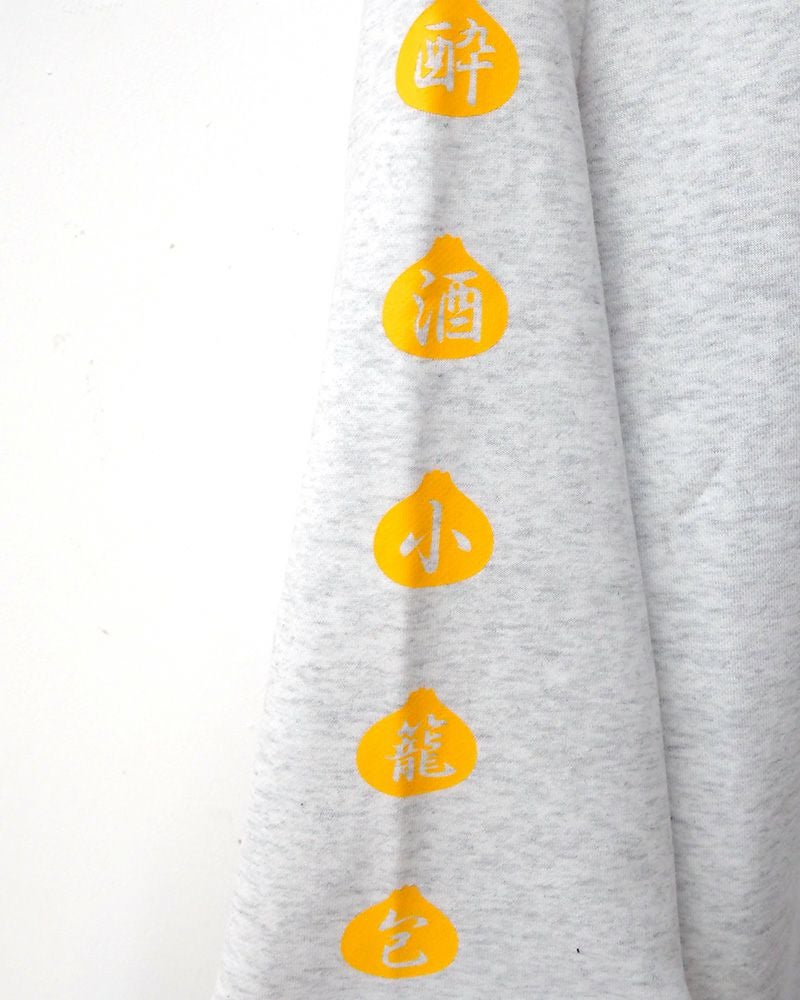 YOIDORE 京鼎樓 ジンディンロウ コラボ スウェット グラフィック 刺繍 酒好き ルーズシルエット ユニセックス トップス