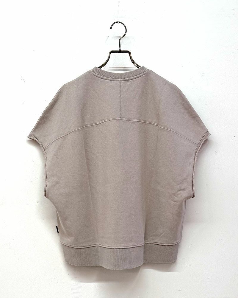 裏毛表裏切替プリントベスト