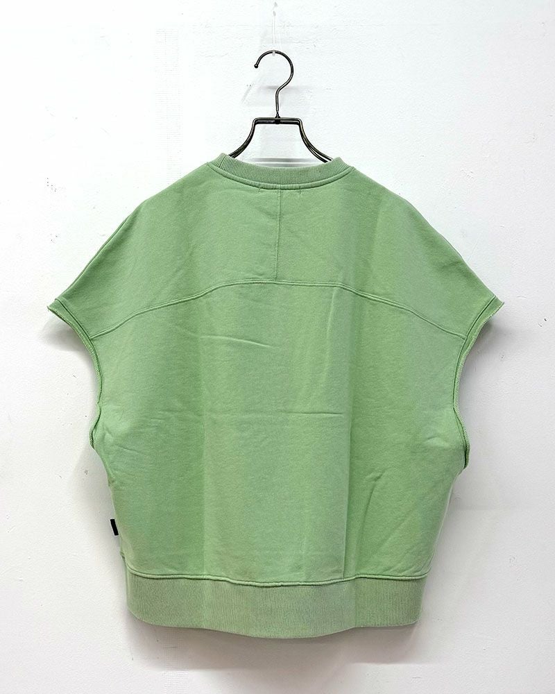 裏毛表裏切替プリントベスト