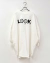 猫プリント チュニックTシャツ レディース 天竺 長袖 カジュアル トップス