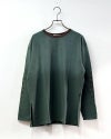 スプレー加工 ロングスリーブTシャツ レディース カジュアル トップス