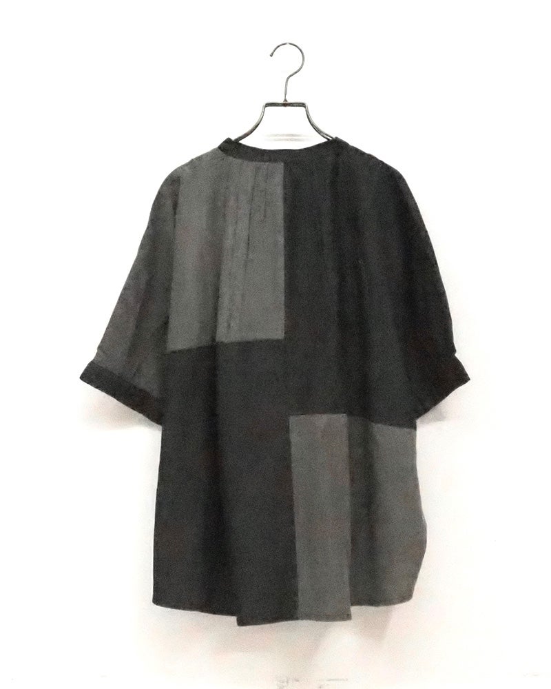 デニムBIGシャツ　長袖　オーバーサイズ　ビッグシルエット　ドロップショルダー　デニム素材　ヴィンテージ風　ライトアウター　大人カジュアル　ユニセックス