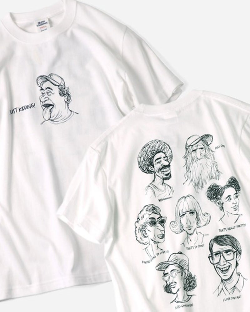 gym master　ジムマスター　gym master in my heart TEE　半袖　レスラープリント　　ユニセックス　ビッグシルエット　コットン100%　大人カジュアル