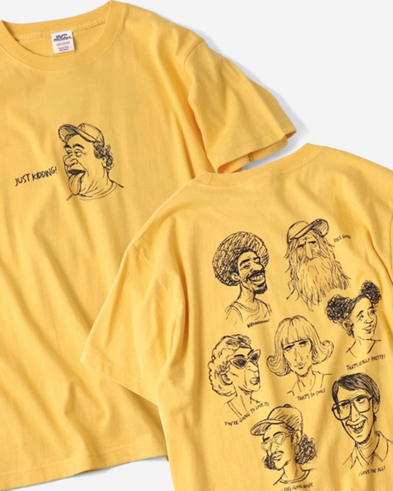 gym master　ジムマスター　gym master in my heart TEE　半袖　レスラープリント　　ユニセックス　ビッグシルエット　コットン100%　大人カジュアル