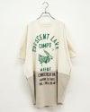 LIME.INC　ライムインク　天竺プリントBIG　T　半袖　グラフィックプリント　ビッグシルエット　ドロップショルダー　前後差着丈　サイドスリット　大人カジュアル