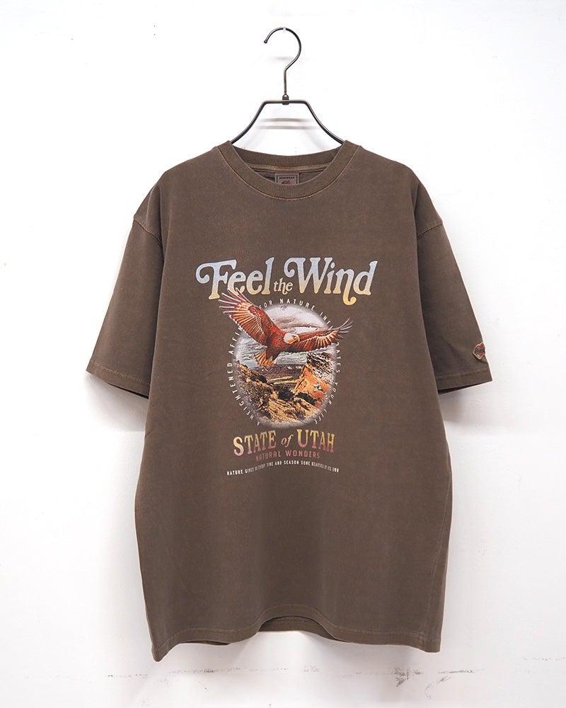 JEMORGAN 天竺ピグメントプリントTEE
