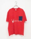 #Pokke ポケット付プリントS/S TEE