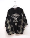 LIME.INC エンブイダリー×チェックプルオーバー