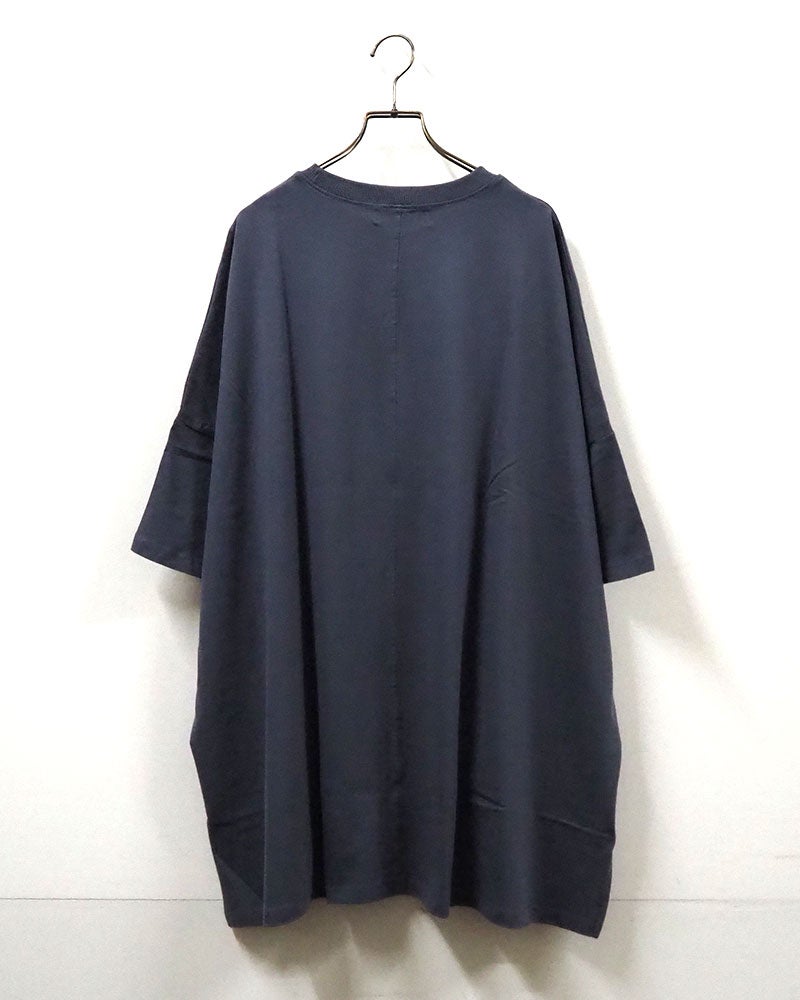 imiless リミレス バタフライT 半袖Tシャツ オーバーサイズビッグシルエット フロントバタフライグラフィックプリント ネオンカラー立体ロゴ 英字メッセージ ドロップショルダー サイドスリット 前後差ヘム フリーサイズ ストリートカジュアル アメカジテイストコーデ