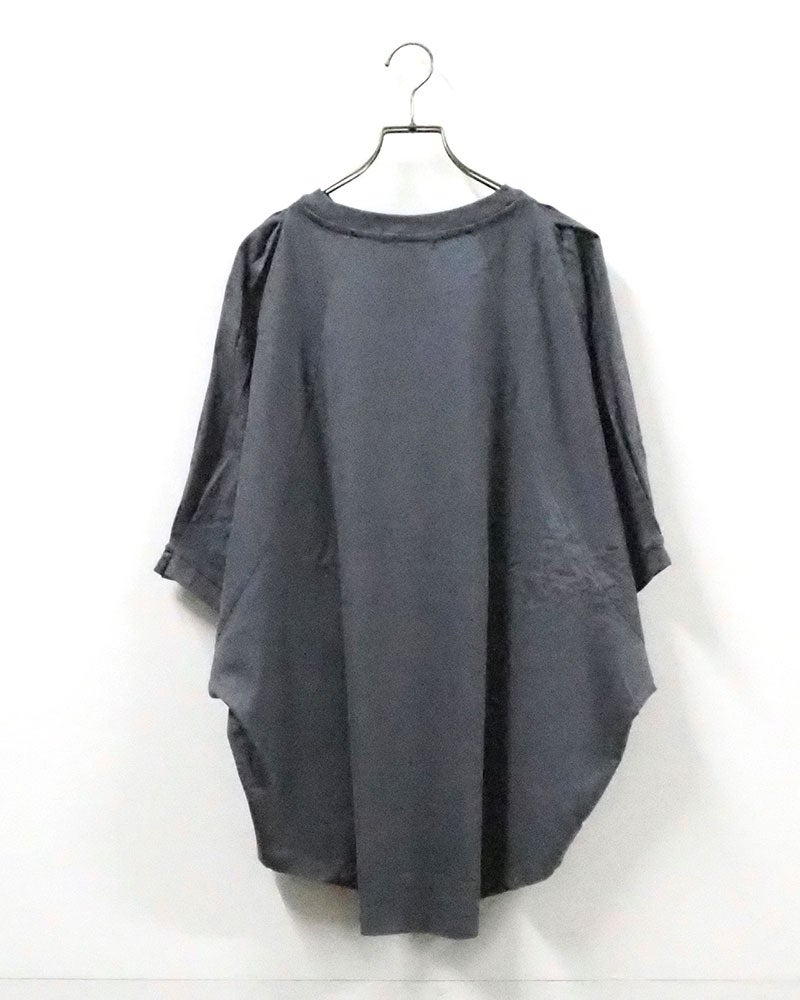 limiless リミレス 英字ロゴT 半袖Tシャツ オーバーサイズビッグシルエット フロントメッセージロゴプリント 英字グラフィック 一部配色デザイン ドロップショルダー 前後差ラウンドヘム フリーサイズ 全5カラー ストリートカジュアル アメカジテイスト大人コーデ