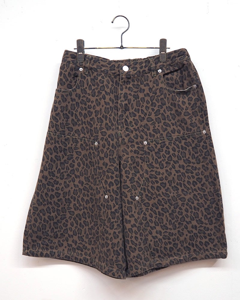 VISION STREET WEAR ヴィジョンストリートウェア VISIONスケーターデニムショーツ ハーフパンツ バギーワイドシルエット ひざ下丈