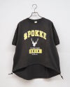#Pokke 裾ドロストプリントS/S