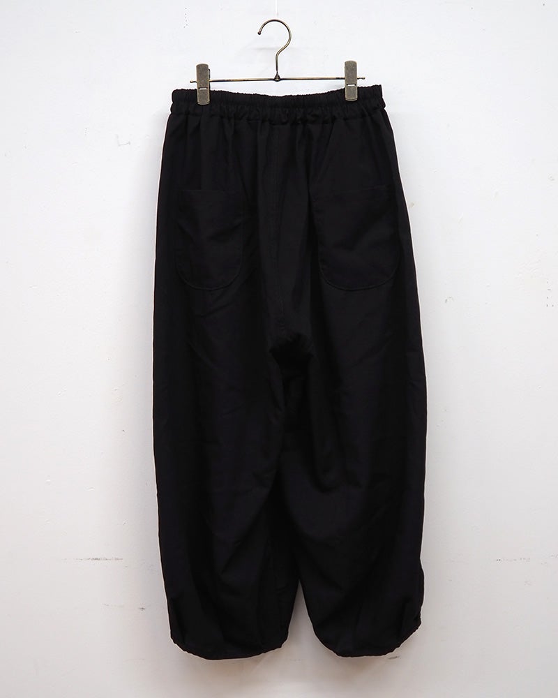 limiless レーヨンポリナイロンスラブパンツ