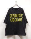 8Laboratory エイトラボラトリー ラグランロゴT 半袖Tシャツ カットソー 前後英字ロゴプリント バックプリント パウダー加工 ヴィンテージ風 袖口カットオフ 裾ドローストリング 裾絞り ラグランスリーブ コットン天竺 綿100％ フリーサイズ ゆったり ストリートアメカジ夏コーデ
