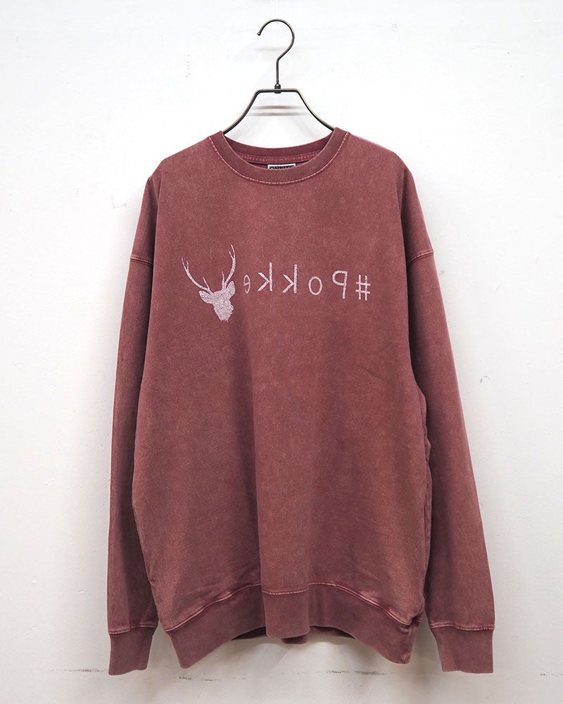 トップス pokke Pokkeケミカル加工両脇ポケットプリントL/S TEE | &Vogue STORE