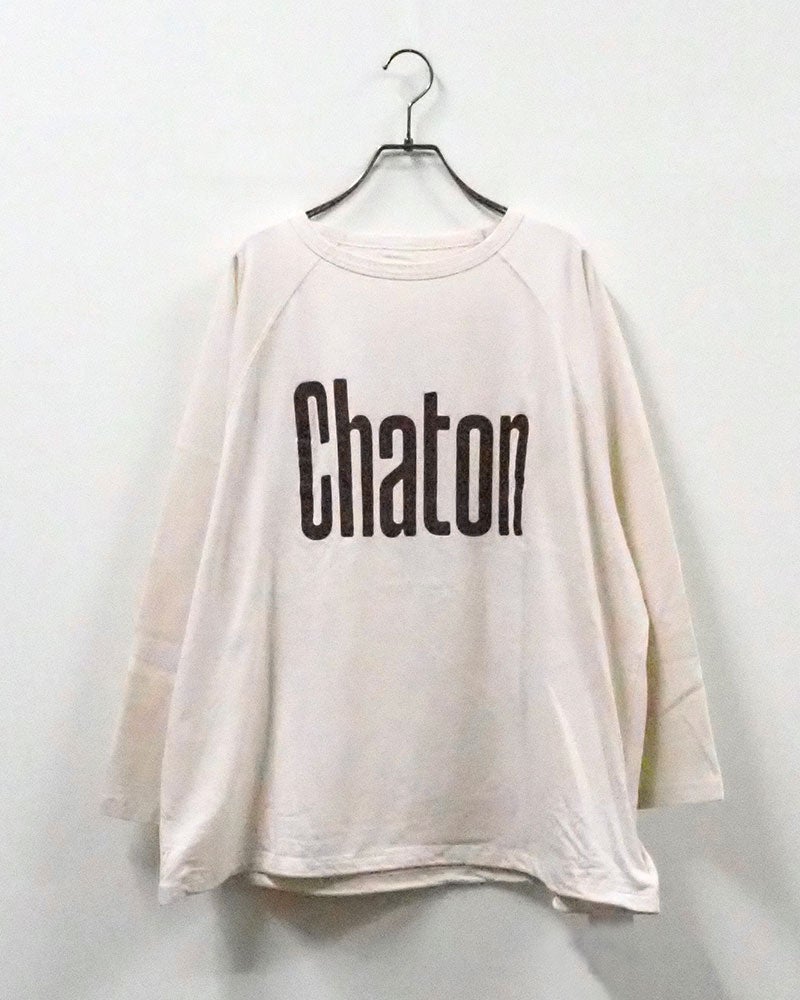 8Laboratory エイトラボラトリー 天竺パウダーラグランロゴT 長袖Tシャツ ロンT ロゴTシャツ 英字ロゴ パウダー加工 ピグメント加工 ラグランスリーブ オーバーサイズ ユニセックス メンズ レディース ゆったり 体型カバー アメカジ古着風ストリート秋冬コーデ オレンジカーキスミクロアイボリーブラウン