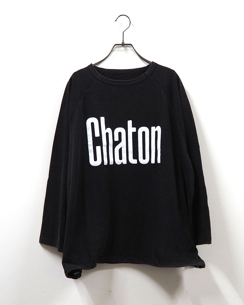 8Laboratory エイトラボラトリー 天竺パウダーラグランロゴT 長袖Tシャツ ロンT ロゴTシャツ 英字ロゴ パウダー加工 ピグメント加工 ラグランスリーブ オーバーサイズ ユニセックス メンズ レディース ゆったり 体型カバー アメカジ古着風ストリート秋冬コーデ オレンジカーキスミクロアイボリーブラウン